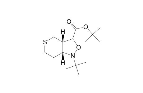 CIS-TERT.-BUTYL-7-TERT.-BUTYL-8-OXA-3-THIA-7-AZABICYCLO-[4.3.0]-NONAN-9-CARBOXYLATE