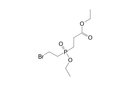 ETHYL_3-[2-BROMOETHYL-(ETHOXY)-PHOSPHINYL]-PROPANOATE