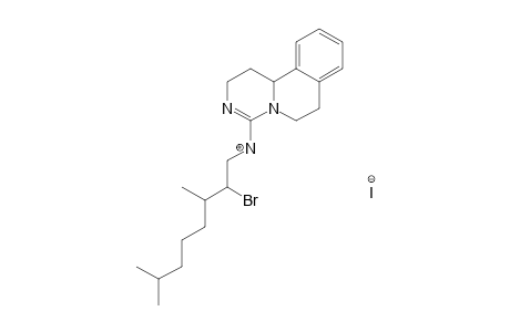 (11B-RS)-4-[(2RS,3RS)-2-BROMO-3,7-DIMETHYLOCTYLAMINO]-1,6,7,11B-TETRAHYDRO-2H-PYRIMIDO-[4,3-A]-ISOQUINOLINE-HYDROIODIDE;ISOMER-#1