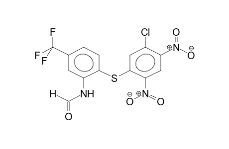 2-FORMAMIDO-4-TRIFLUOROMETHYL-2',4'-DINITRO-5'-CHLORODIPHENYLSULPHIDE