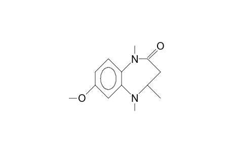 7-Methoxy-1,4,5-trimethyl-1,3,4,5-tetrahydro-2H-1,5-benzodiazepin-2-one