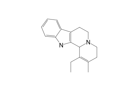 1-ETHYL-2-METHYL-3,4,6,7,12,12B-HEXHYDROINDOLO-[2,3-A]-QUINOLIZIDINE