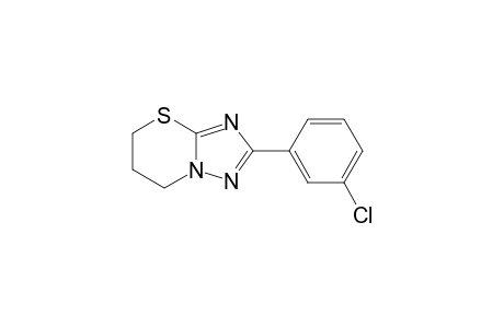 2-(3-CHLOROPHENYL)-6,7-DIHYDRO-5H-1,2,4-TRIAZOLO-[5,1-B]-[1,3]-THIAZINE