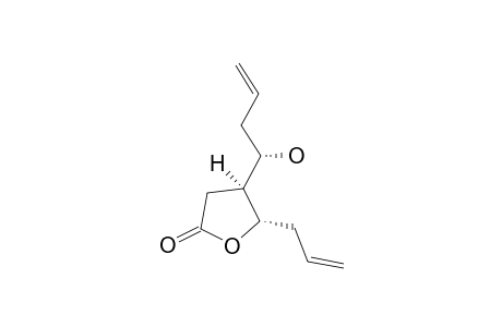 (1'R,4S,5S)-5-ALLYL-4-(1'-HYDROXY-BUT-3'-ENYL)-DIHYDRO-FURAN-2-ONE;MAJOR