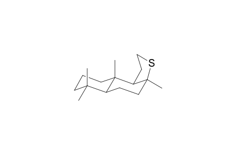 8.alpha.,12-Epithio-13,14,15,16-tetranorlabdane