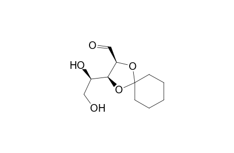 1,4-Dioxaspiro[4.5]decane, D-lyxose deriv.