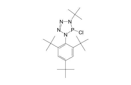 4-TERT.-BUTYL-5-CHLORO-4,5-DIHYDRO-1-(2,4,6-TRI-TERT.-BUTYLPHENYL)-1H-TETRAZAPHOSPHOL