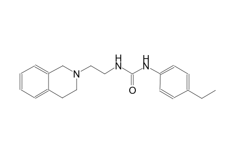 N-[2-(3,4-dihydro-2(1H)-isoquinolinyl)ethyl]-N'-(4-ethylphenyl)urea