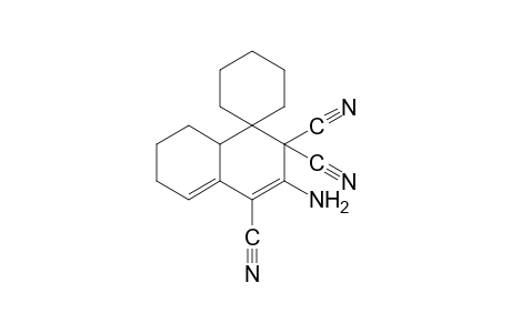 3'-amino-6-,7',8',8a'-tetrahydrospiro[cyclohexane-1,1'(2'H)naphthalene]-2',2',4'-tricarbonitrile