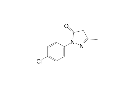 1-(p-chlorophenyl)-3-methyl-2-pyrazolin-5-one