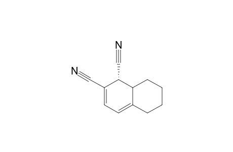 (4ARS,5SR)-1,2,3,4,4A,5-HEXAHYDRONAPHTHALENE-5,6-DICARBONITRILE