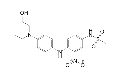 Methanesulfonamide, N-[4-[[4-[ethyl(2-hydroxyethyl)amino]phenyl]amino]-3-nitrophenyl]-