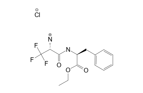 3,3,3-TRIFLUOROALANYLPHENYLALANINE-ETHYLESTER-HYDROCHLORIC-ACID-SALT