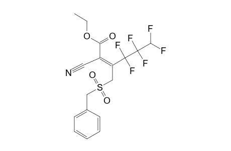 ETHYL_3-BENZYLSULFONYLMETHYL-2-CYANO-4,4,5,5,6,6-HEXAFLUORO-2-HEXENOATE