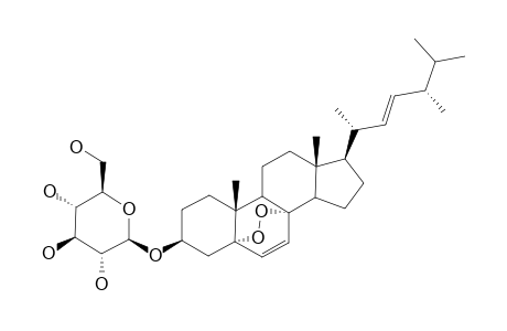 5-ALPHA,8-ALPHA-EPIDIOXY-24(R)-METHYLCHOLESTA-6,22-DIEN-3-BETA-D-GLUCOPYRANOSIDE