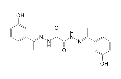 N'~1~,N'~2~-bis[(E)-1-(3-hydroxyphenyl)ethylidene]ethanedihydrazide