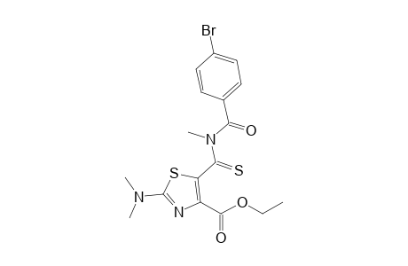 Ethyl 5-{[(4'-Bromobenzoyl)methylamino]thioxomethyl}-2-(N,N-dimethylamino)-1,3-thiazole-4-carboxylate