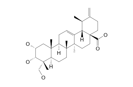 2-ALPHA,3-ALPHA,23-TRIHYDROXY-URSA-12,20-(30)-DIEN-28-OIC_ACID