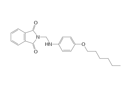 N-{[p-(hexyloxy)anilino]methyl}phthalimide