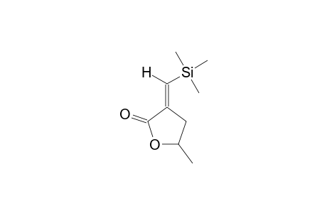 (E)-2-(TRIMETHYLSILYLMETHYLENE)-4-METHYL-GAMMA-BUTYROLACTONE