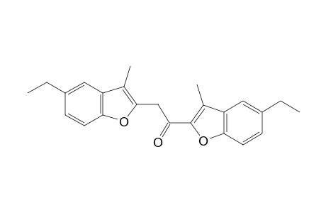 2,2'-(oxoethylene)bis[5-ethyl-3-methylbenzofuran]