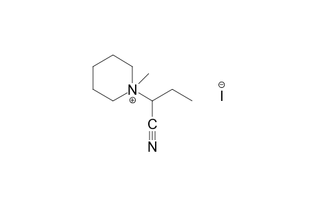 1-(1-cyanopropyl)-1-methylpiperidinium iodide