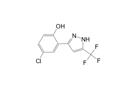 4-chloro-2-[5-(trifluoromethyl)-1H-pyrazol-3-yl]phenol