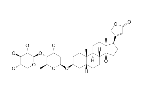 DIGITOXIGENIN-3-O-BETA-D-DIGITOXOSIDO-BETA-D-XYLOSID,(3-BETA-R,5-BETA-H)