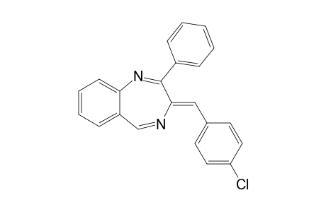 3-(4-Chlorobenzylidene)-2-phenyl-3H-1,4-benzodiazepine