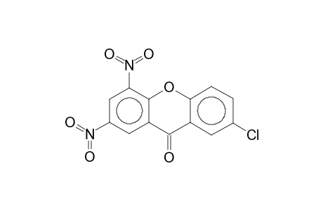 7-Chloro-2,4-dinitroxanthen-9-one