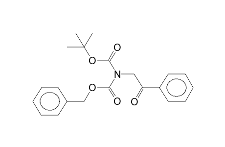 BENZYL TERT-BUTYL N-PHENACYLIMINODICARBONATE