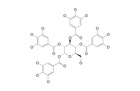 1,2,3,4-TETRAGALLOYL-ALPHA-D-GLUCOSE