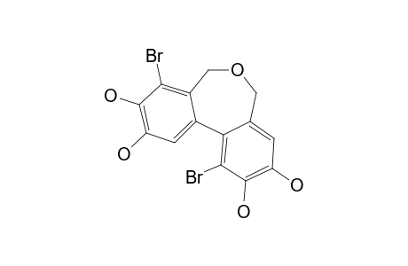 1,8-DIBROMO-5,7-DIHYDRODIBENZO-[C.E]-OXEPINE-2,3,9,10-TETRAOL