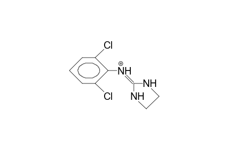 Clonidinium cation