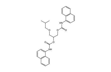 1-NAPHTHALENECARBAMIC ACID, (ISOBUTOXYMETHYL)ETHYLENE ESTER