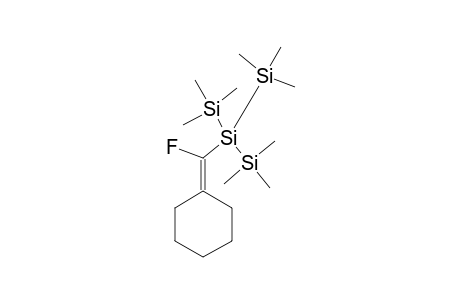 [CYCLOHEXYLIDENE-(FLUORO)-METHYL]-TRIS-(TRIMETHYLSILYL)-SILANE