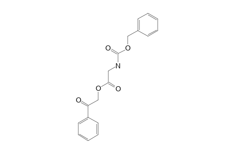 BENZOYLMETHYL-N-BENZYLOXYCARBONYLGLYCINOATE