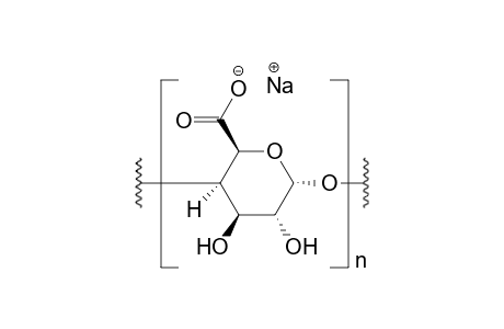 Polygalacturonic acid, sodium salt