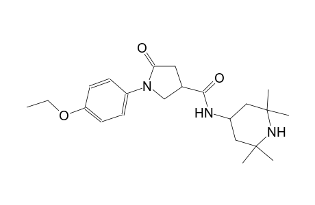 1-(4-Ethoxyphenyl)-5-oxidanylidene-N-(2,2,6,6-tetramethylpiperidin-4-yl)pyrrolidine-3-carboxamide