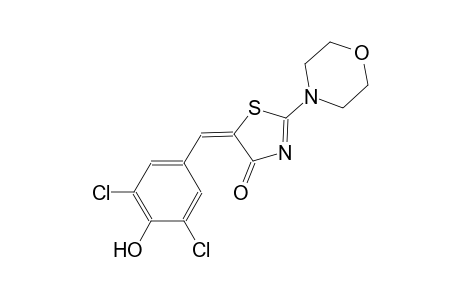 (5E)-5-(3,5-dichloro-4-hydroxybenzylidene)-2-(4-morpholinyl)-1,3-thiazol-4(5H)-one