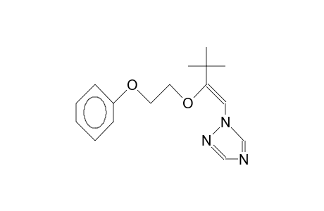 3,3-Dimethyl-2-(2-phenoxy-ethoxy)-1-(1,2,4-triazolyl)-1-butene