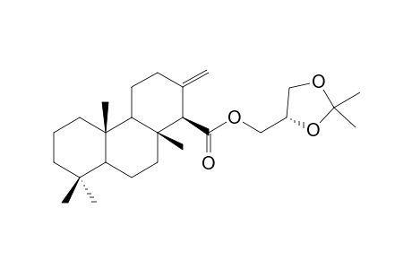 3-(14R)-ENT-ISOCOPAL-13(16)-EN-15-OYL-1,2-O-ISOPROPYLIDENE-SN-GLYCEROL