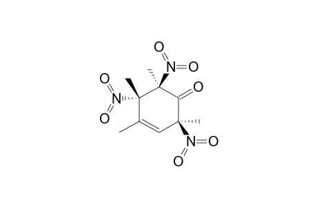 2,4,5,6-TETRAMETHYL-R-2,T-5,C-6-TRINITROCYCLOHEX-3-ENONE