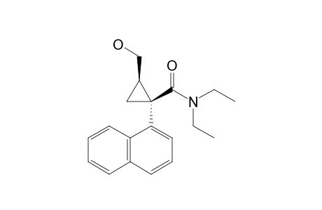 (1S,2R)-1-(1-NAPHTHYL)-2-(HYDROXYMETHYL)-N,N-DIETHYLCYCLOPROPANECARBOXAMIDE