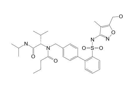 2-[BUTYRYL-[2-(4-METHYL-5-METHYLHYDROXY-ISOXAZOL-3-YL-SULFAMOYL)-BIPHENYL-4-YL-METHYL]-AMINO]-N-ISOPROPYL-3-METHYL-BUTYRAMIDE;ROTAMER-1