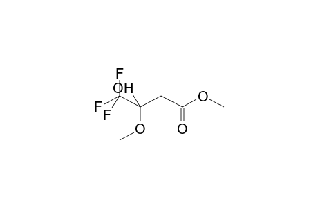 3-HYDROXY-3-METHOXY-4,4,4-TRIFLUOROBUTANOIC ACID, METHYL ESTER