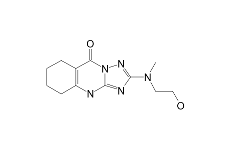 2-[N-(2-HYDROXYETHYL)-N-METHYL]-AMINO-CYCLOHEXA-[D]-6,7,8,9-TETRAHYDRO-1,2,4-TRIAZOLO-[1,5-A]-PYRIMIDIN-5(10H)-ONE