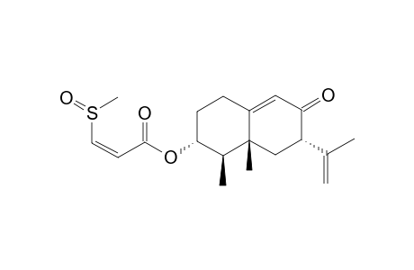 EREMOPETASINSULPHOXIDE;MAJOR-ISOMER