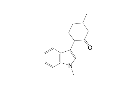 Cyclohexanone, 5-methyl-2-(1-methyl-1H-indol-3-yl)-