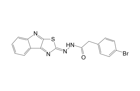 N'-(2H-Thiazolo[5,4-b]indol-2-ylidene)-2-(4-bromophenyl)-acetohydrazide